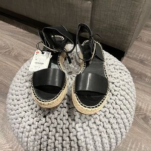 Zara Leather Sandal